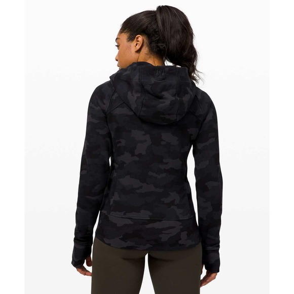 Lululemon Scuba Hoodie Fleece – Size 16 – Heritage 365 Camo Deep Coal Multi - Picture 5 of 8